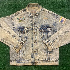 Levi's Stonewashed Faded Vintage 90s Denim Jean Jacket